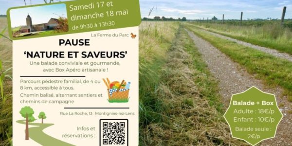🌿 Pause Nature & Saveurs – Une balade gourmande au cœur de la campagne !